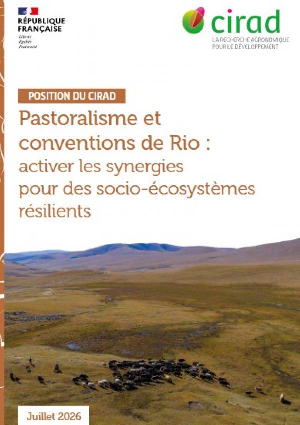 Couverture Position - Pastoralisme et conventions de Rio