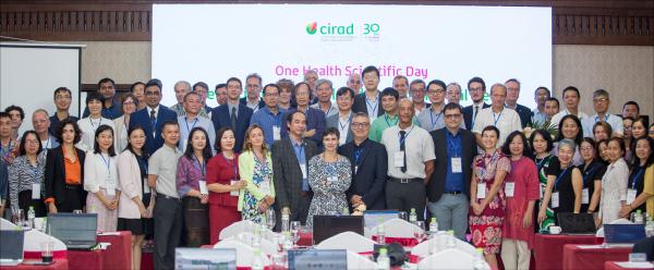 La Journée Scientifique One Health a rassemblé plus de 80 experts issus de multiples organisations et disciplines. © Viet Hung, Cirad