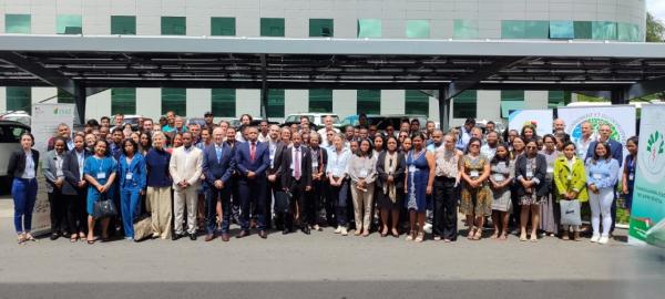 Les participants dans les pays de l'Océan Indien durant les journées scientifiques  ©Cirad