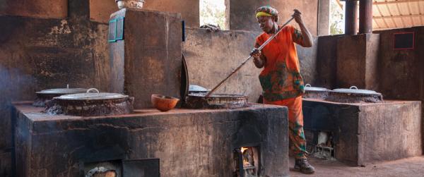 Unité de transformation du karité à Toussiana, au Burkina Faso