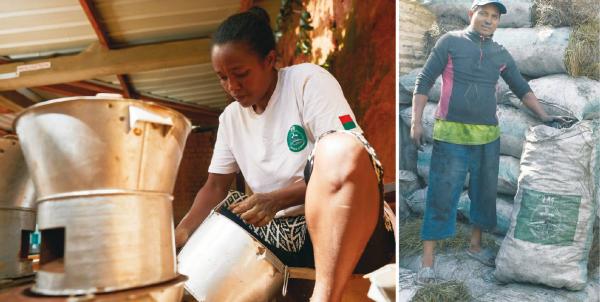 Utilisateurs du charbon de bois à Madagascar