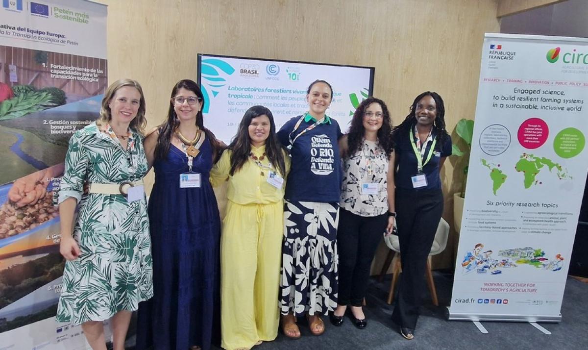 Emilie Coudel and Marie-Ange Ngo Bieng, CIRAD COP30