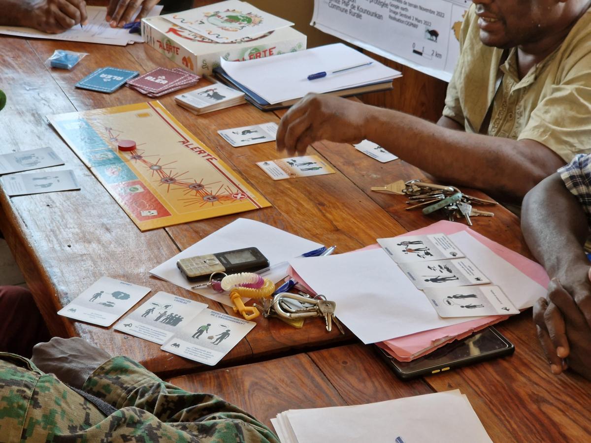 Atelier autour du jeu ALERT