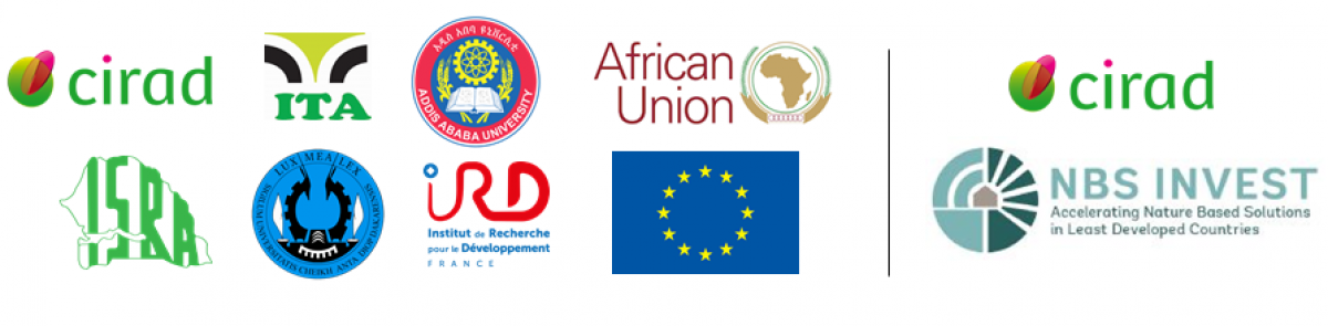 À gauche, les partenaires techniques et financiers pour la preuve de concept, à droite les partenaires techniques et financiers pour la dissémination des résultats – projet OR4FOOD