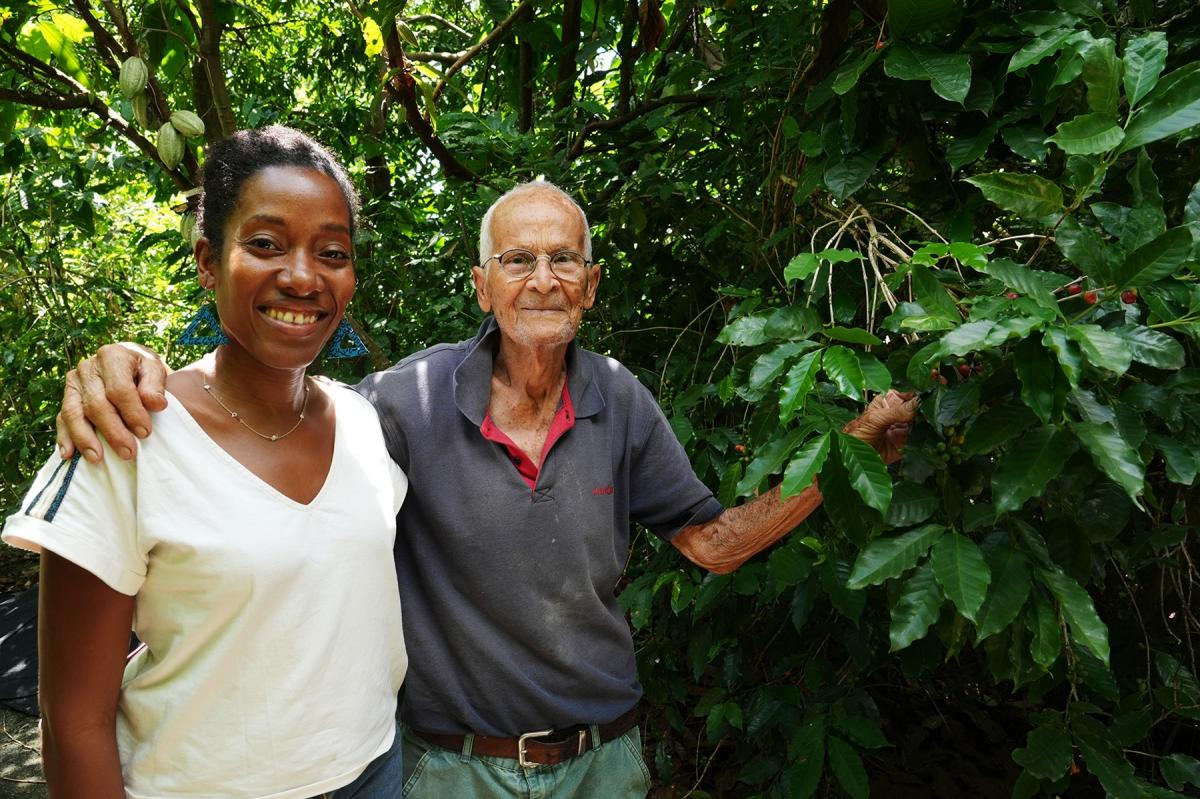 Nadine Andrieu et &Eacute;tienne Crane &agrave; Caf&eacute; Man Lisa