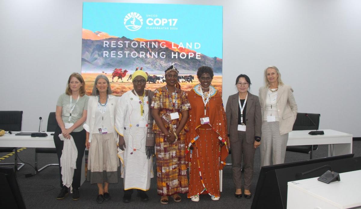 Participants at the event &lsquo;Counter-mapping pastoral mobility: traditional knowledge, land justice and sustainable rangeland management&rsquo;