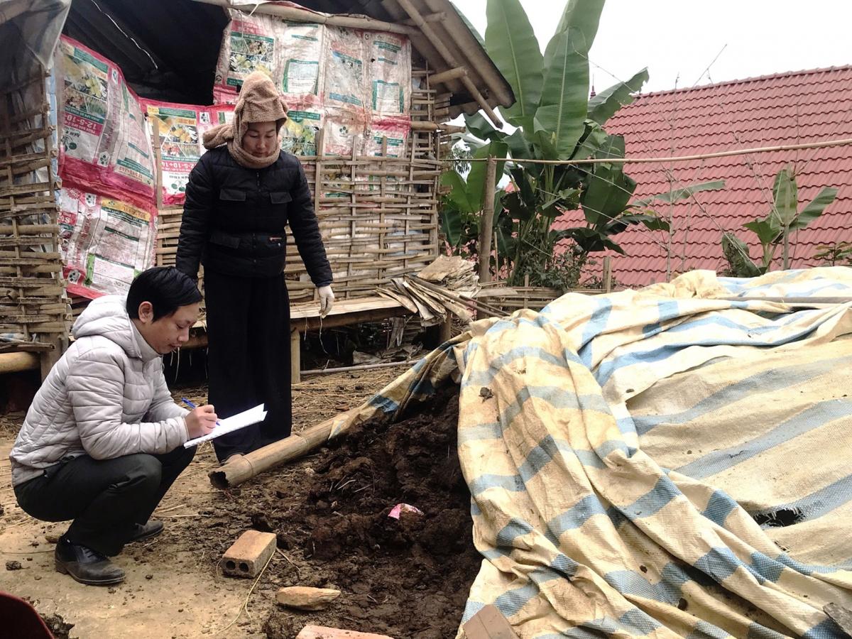 L&ograve; Thị Quyết, pr&eacute;sidente de l&rsquo;Union des agriculteurs de la commune de Mường Chanh au Vietnam