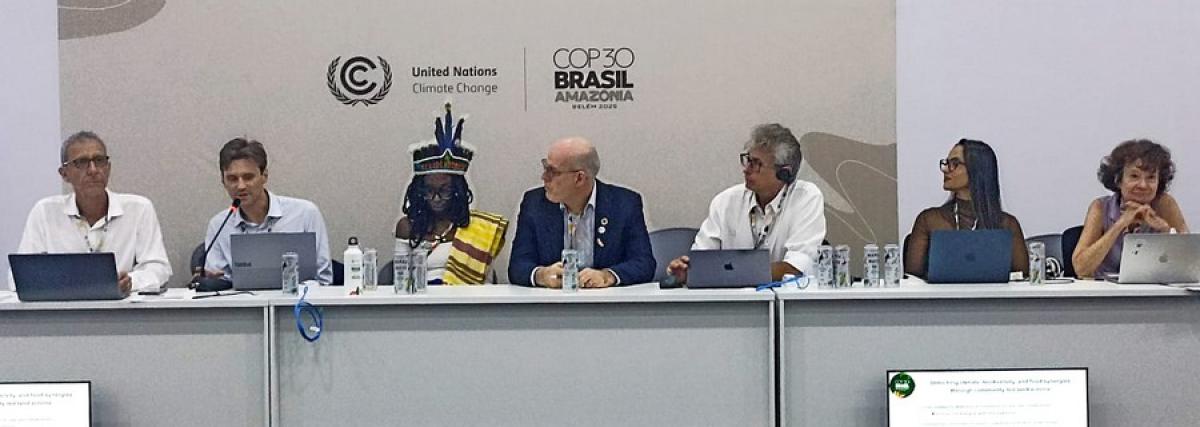 Vincent Blanfort UNFCCC pavilion COP30