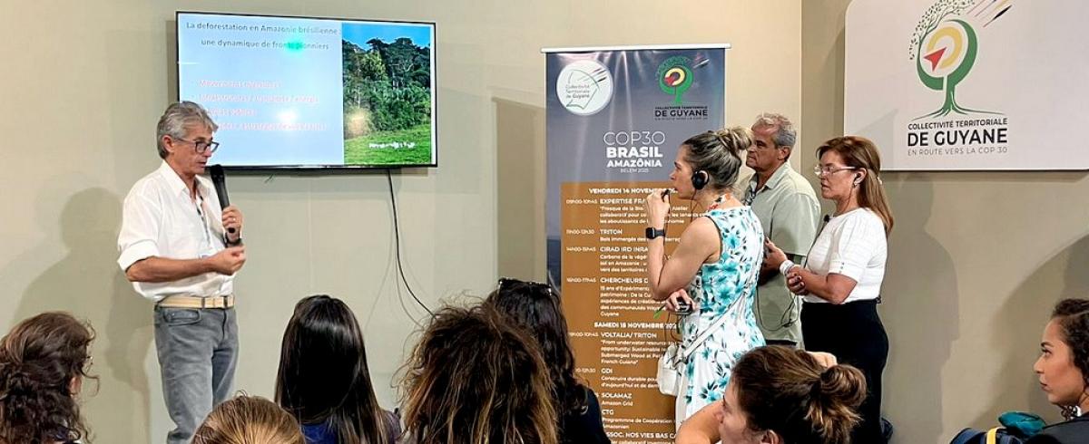 Ren&eacute; Poccard-Chapuis CIRAD COP30