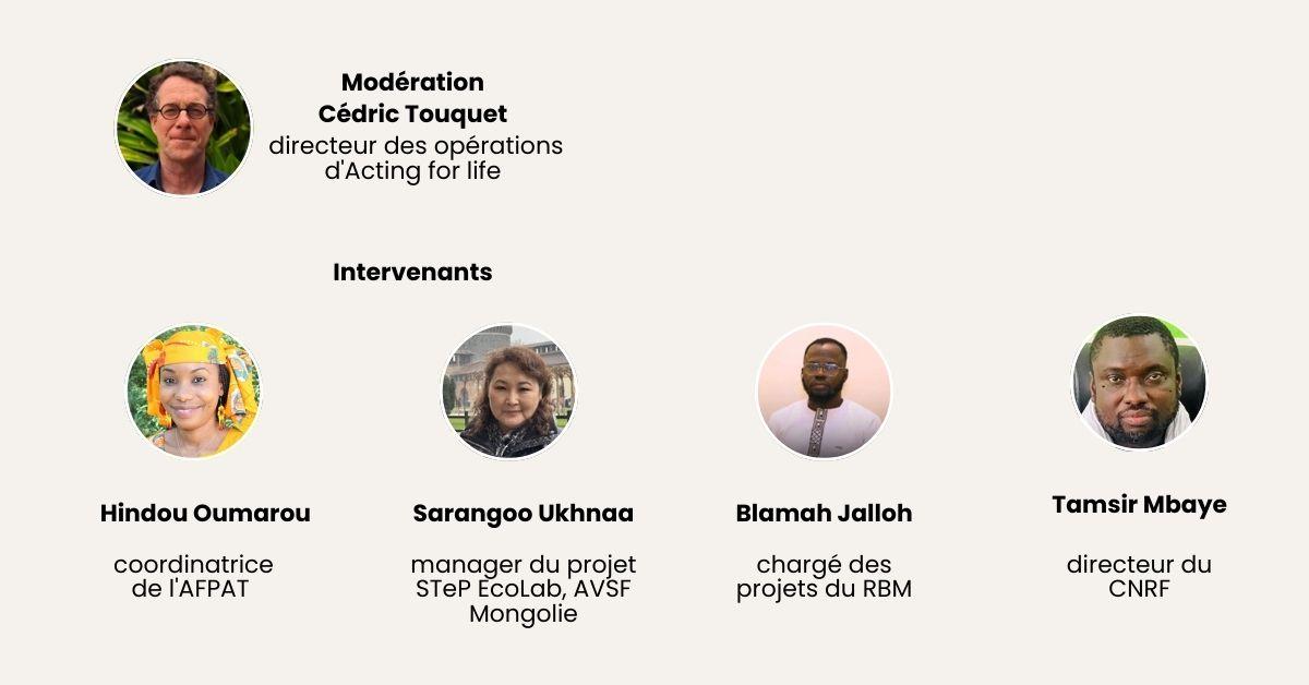 Intervenants conf&eacute;rence pastoralisme