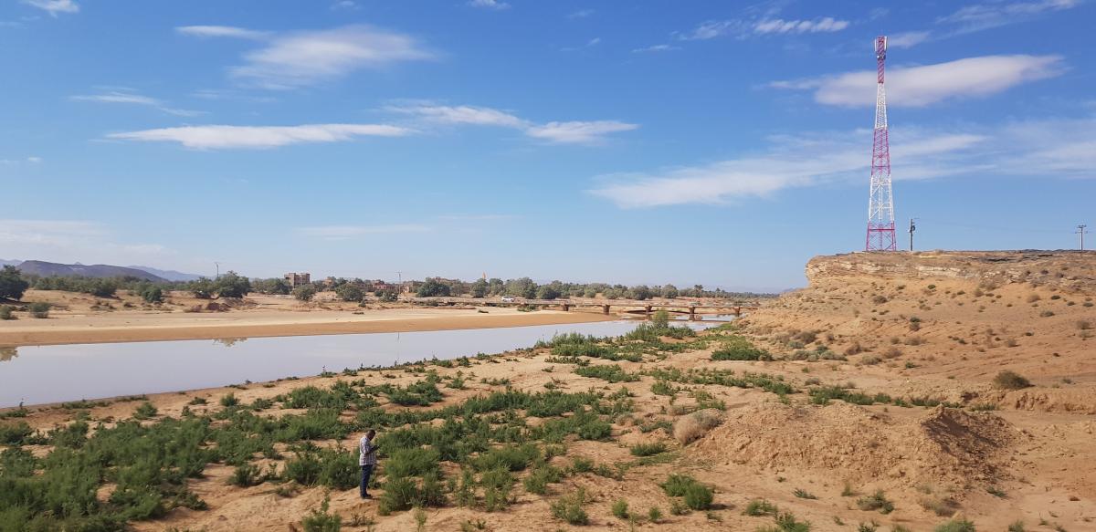 Flooding in the Errachidia region, southern Morocco © Y. Khardi