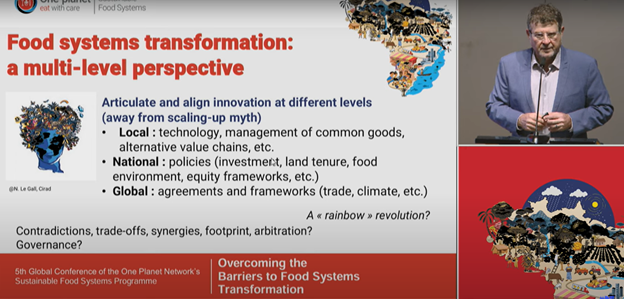 5ème conférence du programme Sustainable Food Systems