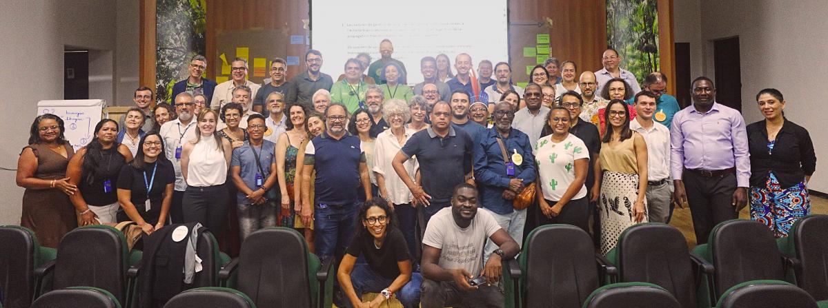 Participantes del taller Impress, 25-27 de marzo de 2024 en Belén, Pará © Enora Le Calvé, Cirad