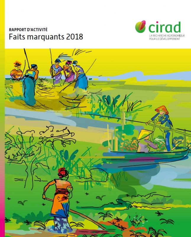 Rapport d’activité du Cirad – Faits marquants 2018 © Cirad