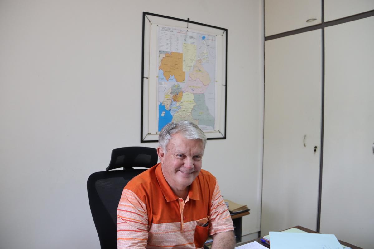 Patrick Jagoret, Directeur régional Cirad Afrique centrale.  © S. Koutchou, Cirad