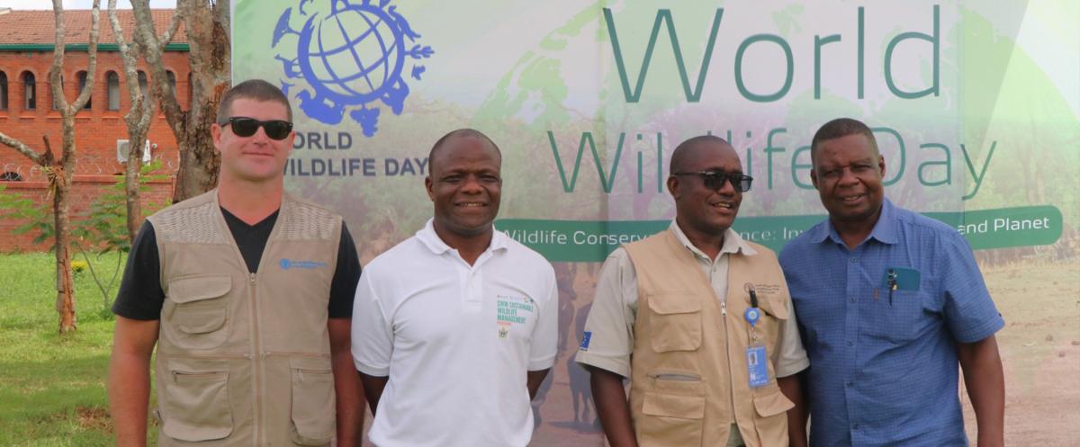 SWM Team from FAO and Cirad and a colleague from IUCN