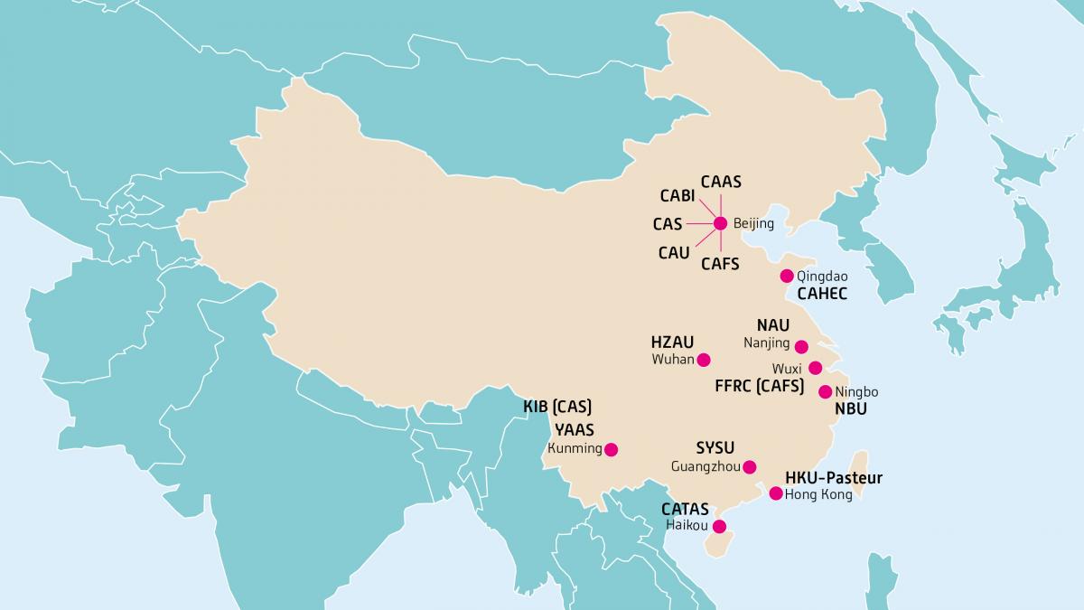 Coop&eacute;ration et partenariats avec la Chine