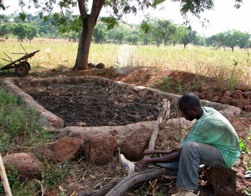 Fumure au Burkina Faso © M. Laurent