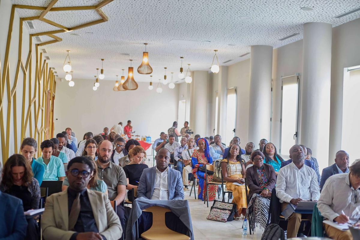 Les participants à l’atelier composé de scientifiques, chercheurs, partie civile et institution. © One Forest Vision – Gabon