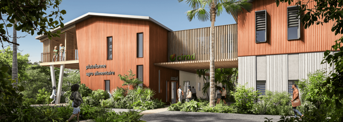 Plateforme agroalimentaire © Altitude 80 Architecture