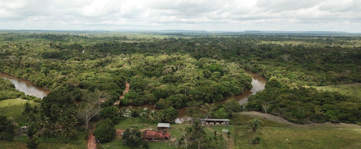 Paragominas, the first municipality classed as "Green" in the Amazon, which has put a complete stop to deforestation © R. Poccard, CIRAD