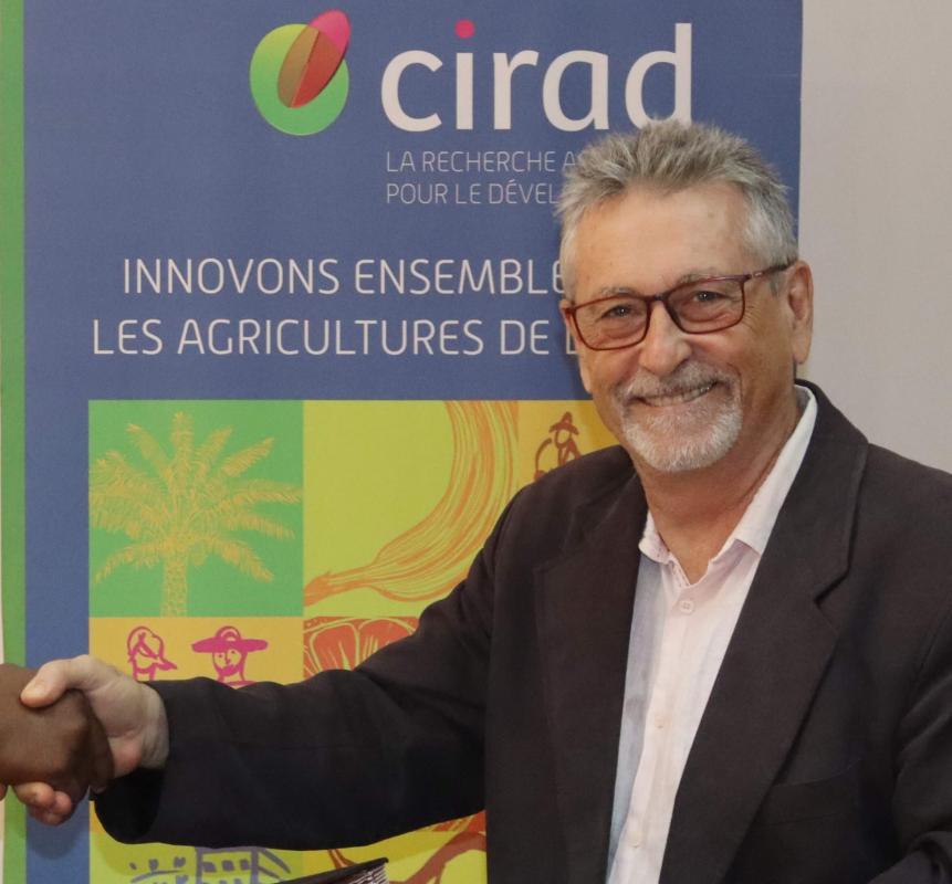 Serge Marlet, nouveau directeur régional Afrique de l'Ouest - Forêt et savane humide. © Cirad