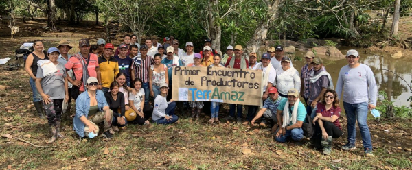 Première réunion des producteurs de TerrAmaz - Guaviare, Colombie © Katherine Rodríguez /ONFAndina