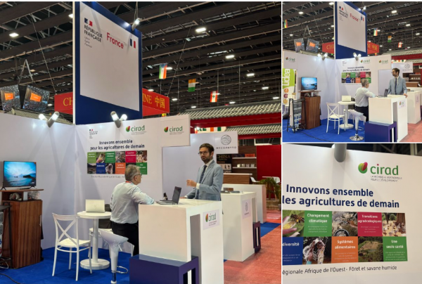 Stand Cirad &copy; M-G Hodonou, Cirad