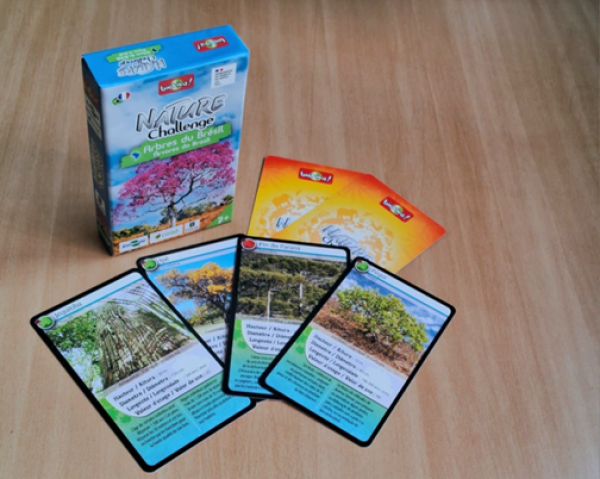 Jeu de carte &laquo; Arbres du Br&eacute;sil &raquo;