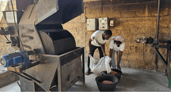 Equipement&nbsp;install&eacute; dans une PME agroalimentaire