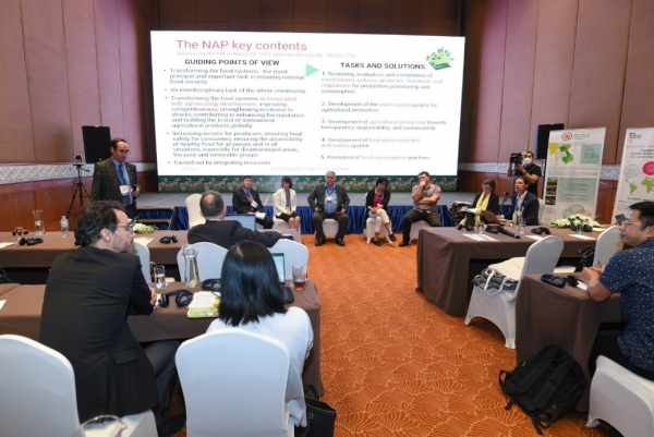 Dr. Dao The Anh introduced the Vietnam National Action Plan on Food System Transformation