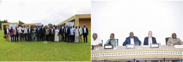 Atelier &nbsp;national du RMRN RADiUS en C&ocirc;te d&rsquo;Ivoire le 8 octobre 2025 au sein de l&rsquo;auditorium WASCAL CEA-CCBAD &agrave; Bingerville. &copy;Media - Universit&eacute; F&eacute;lix Houphou&euml;t-Boigny (UFHB)