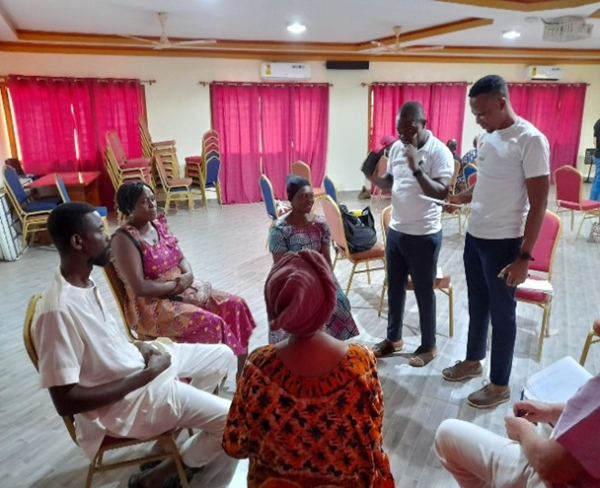 Groupe de travail &copy; T. Bakker, Cirad