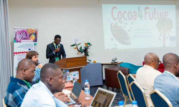 Lancement de l'atelier de cl&ocirc;ture projet civ. &copy; Cocoa4Future