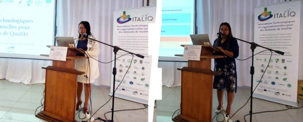 Discours d&rsquo;ouverture par Pr. RAKOTO Danielle Doll, Directrice de l&rsquo;ED-SVE et par Mme. ANDRIANASOLO Harinony, directrice g&eacute;n&eacute;rale &agrave; la protection des v&eacute;g&eacute;taux, Minist&egrave;re de l&rsquo;agriculture et de la souverainet&eacute; alimentaire&nbsp;&copy; Cirad