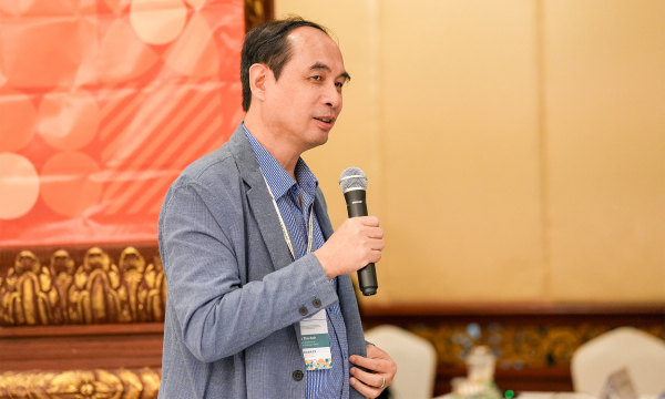 Dr Dao The Anh de l'Académie vietnamienne des sciences agricoles (VAAS) © Vearyda Oeu, 2023