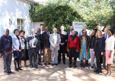 Lancement du projet CAZCOM à la résidence de France le 5 Juin 2019 © J. Montourcy, Alliance Française au Zimbabwe