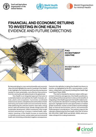 FAO WHO WOAH CIRAD investment brief