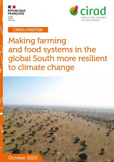 position towards climate-resilient agriculture CIRAD