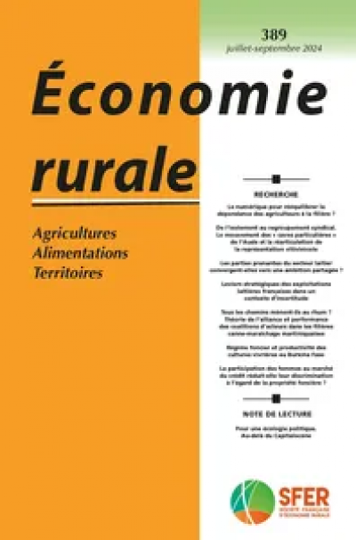 Economie rurale