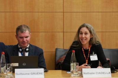 Guillaume Gruère et Nathalie Cialdella