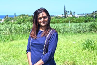 Rose Mary Ellaman (CTICS), conséillère agricole sur la zone du Gol