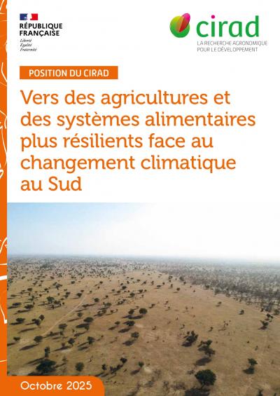position vers des agri résilients face au changement climatique CIRAD