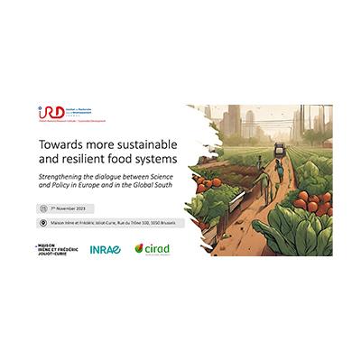 Towards more sustainable and resilient food systems: Strengthening the ...