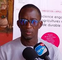 Assane Gueye Fall lors du lancement du projet FEF - AISSA &agrave; Saint-Louis au S&eacute;n&eacute;gal