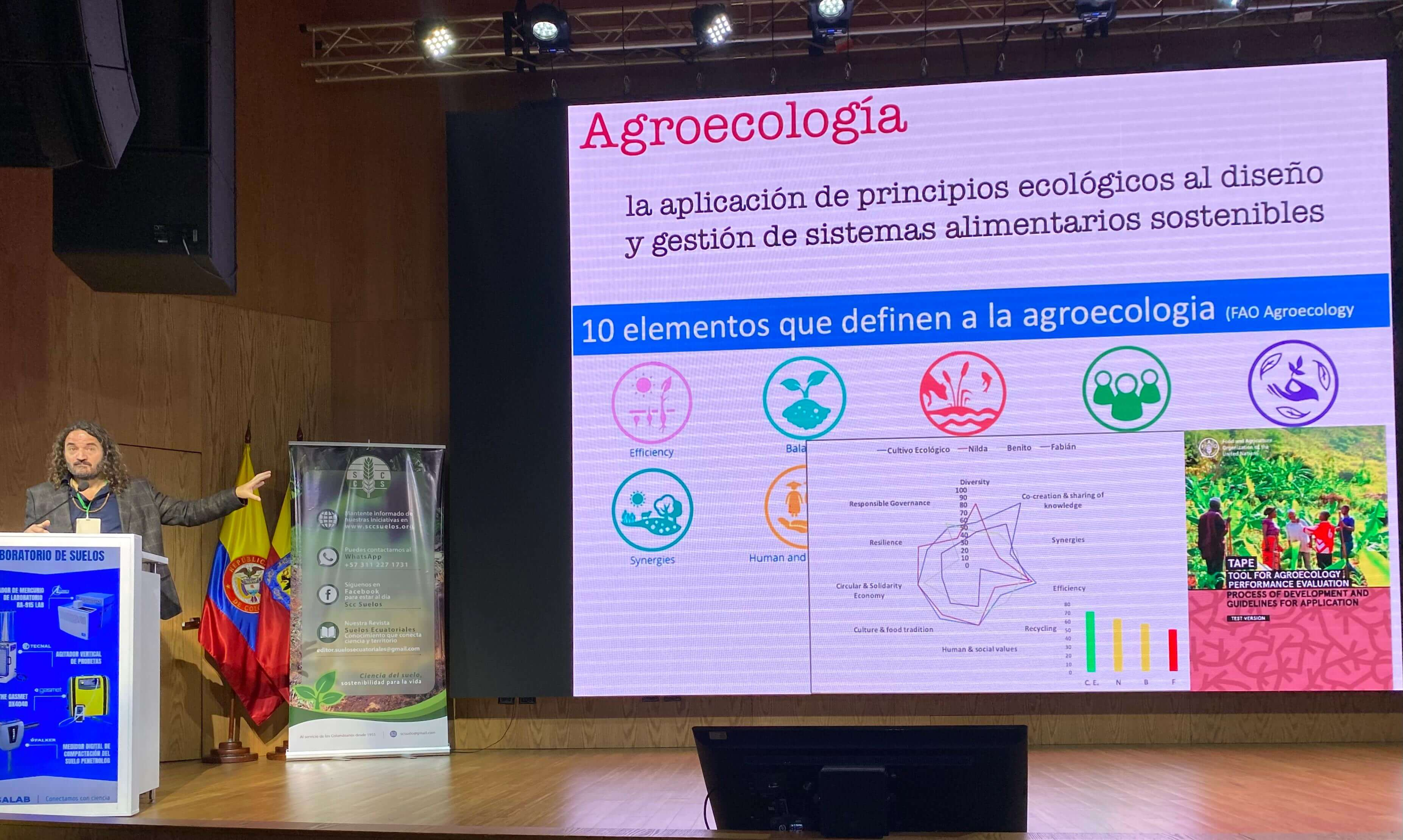 Pablo Tittonell "El suelo como base y sustento de la Agroecolog&iacute;a", XXII Congreso Colombiano de la Ciencia del Suelo, 2026
