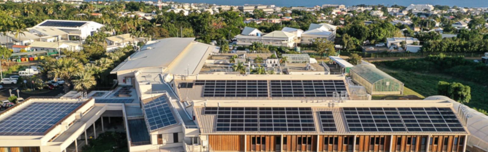 Vue aérienne du Pôle 3P, © Cirad