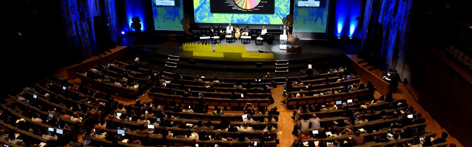 Le 4e congrès mondial d'agroforesterie s'est tenu à Montpellier en 2019 © Agroforestry 2019, P. Soulier